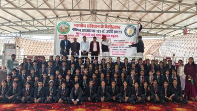 जीवीएस के 150 बच्चों ने एक जैसी लिखाई से दिखाई प्रतिभा 81 Photo GVS Dubeta 2 1